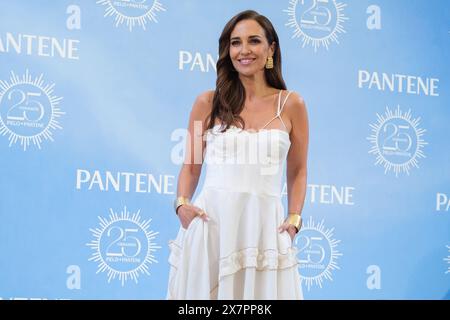 Paula Echevarria présente le 25e anniversaire de 'Veranos Pantene' à l'Alma Sensai Club le 21 mai 2024 à Madrid, Espagne. Banque D'Images