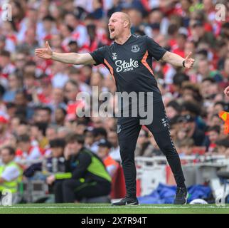 Londres, Royaume-Uni. 19 mai 2024 - Arsenal v Everton - premier League - Emirates Stadium. Mikel Arteta lors du match de premier League contre Everton. Crédit photo : Mark pain / Alamy Live News Banque D'Images