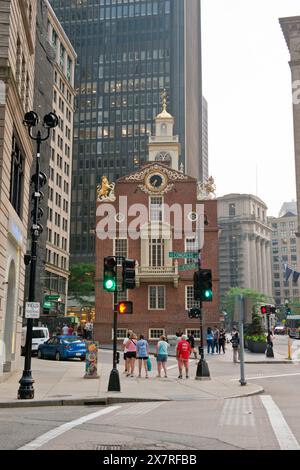 Old State House, Boston, Massachusetts, USA Banque D'Images