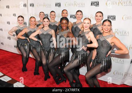 New York, États-Unis. 20 mai 2024. Les Rockettes assistent aux Chita Rivera Awards 2024 au NYU Skirball Center à New York, NY, le 20 mai 2024. (Photo par Efren Landaos/Sipa USA) crédit : Sipa USA/Alamy Live News Banque D'Images