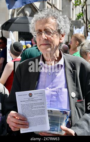 Piers Corbyn, haute Cour, Londres, Royaume-Uni Banque D'Images