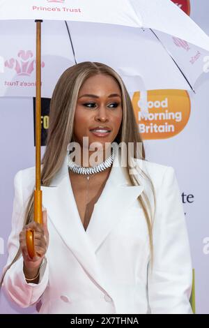 Londres, Royaume-Uni. 21 mai 2024. Eve Jihan Cooper (EVE) arrive pour les Prix Prince’s Trust et TK Maxx & Homesense au Theatre Royal Drury Lane. Les prix honorent et célèbrent les succès de ceux qui ont été aidés par le Trust, et ceux qui les soutiennent, au Royaume-Uni et dans le monde entier. La cérémonie, qui en est à sa vingtième année, met en lumière les histoires inspirantes des jeunes, des bénévoles et de ceux qui soutiennent leurs communautés au sens large. L’année prochaine, les prix deviendront les King’s Trust Awards. Credit : Stephen Chung / Alamy Live News Banque D'Images