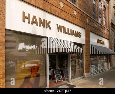 Musée Hank Williams dans le centre-ville de Montgomery Alabama Banque D'Images