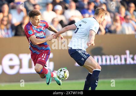 Aarhus, Danemark. 21 mai 2024. Match de Superliga entre l'AGF et le FC Copenhague au Ceres Park à Aarhus, mardi 21 mai 2024. (Photo : Bo Amstrup/Scanpix 2024) crédit : Ritzau/Alamy Live News Banque D'Images