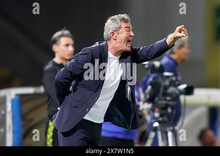 Benevento, Italie. 21 mai 2024. Gaetano Auteri en action lors du match de football italien Lega Pro éliminatoire Benevento vs Torres. Crédit : Mario Taddeo/Alamy Live News Banque D'Images