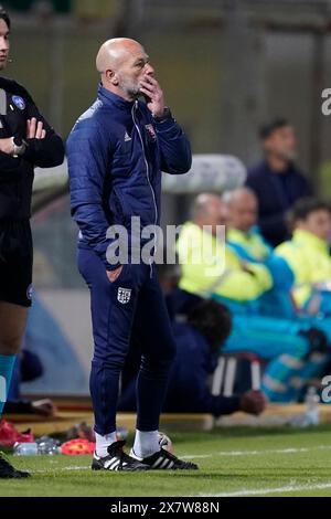 Benevento, Italie. 21 mai 2024. Alfonso Greco en action lors du match de football italien Lega Pro éliminatoire Benevento vs Torres. Crédit : Mario Taddeo/Alamy Live News Banque D'Images