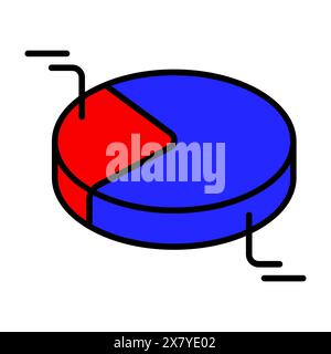 Diagramme avec icône quitter l'interrogation. Élections, analyse, evote, timbres de vérification, vote, candidat, électeur, bureau de vote, président, parlement, vo électronique Illustration de Vecteur