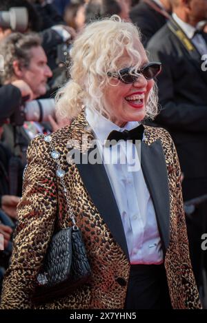 Cannes, France. 19 mai 2024. Ellen von Unwerth assiste au tapis rouge « Horizon : an American Saga » au 77e Festival de Cannes au Palais des Festivals. (Photo de Loredana Sangiuliano/SOPA images/Sipa USA) crédit : Sipa USA/Alamy Live News Banque D'Images