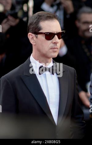 Cannes, France. 20 mai 2024. Marcello Mio assiste au tapis rouge de la 77e édition annuelle du Festival de Cannes au Palais des Festivals le 20 mai 2024 à Cannes, France crédit : BTWImages/Alamy Live News Banque D'Images