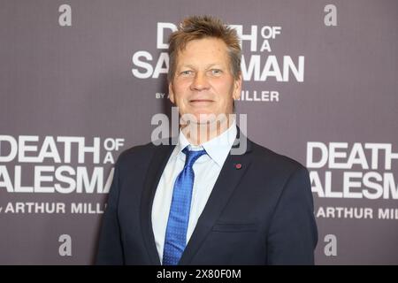 Sydney, Australie. 22 mai 2024. Décès d'un vendeur ouvrant la nuit des arrivées tapis rouge au Theatre Royal Sydney. Photo : Rob Duckworth. Crédit : Richard Milnes/Alamy Live News Banque D'Images