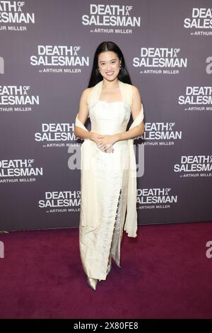 Sydney, Australie. 22 mai 2024. Décès d'un vendeur ouvrant la nuit des arrivées tapis rouge au Theatre Royal Sydney. Photo : Tiffany Wong. Crédit : Richard Milnes/Alamy Live News Banque D'Images