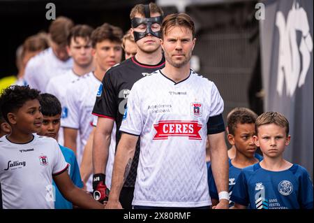 Aarhus, Danemark. 21 mai 2024. Patrick Mortensen d'AGF vu lors du match de 3F Superliga entre Aarhus GF et le FC Copenhagen au Ceres Park à Aarhus. (Crédit photo : Gonzales photo/Alamy Live News Banque D'Images