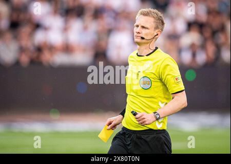 Aarhus, Danemark. 21 mai 2024. Arbitre Jorgen Daugbjerg vu lors du match de 3F Superliga entre Aarhus GF et le FC Copenhagen au Ceres Park à Aarhus. (Crédit photo : Gonzales photo/Alamy Live News Banque D'Images