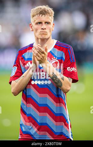 Aarhus, Danemark. 21 mai 2024. Magnus Mattsson du FC Copenhague vu après le match de 3F Superliga entre Aarhus GF et le FC Copenhague au Ceres Park à Aarhus. (Crédit photo : Gonzales photo/Alamy Live News Banque D'Images