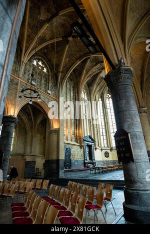 Gothique St Janskerk, église Saint Jean, Maastricht, pays-Bas. Banque D'Images