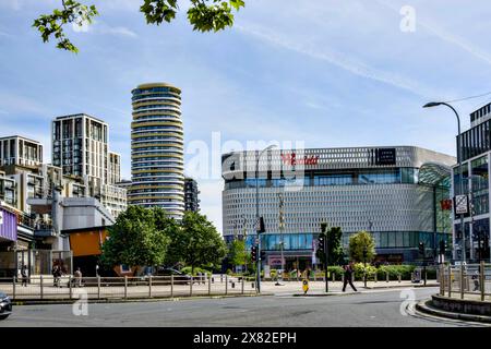 White City Living, Wood Lane, Borough of Hammersmith & Fulham, Londres, Angleterre, Royaume-Uni Banque D'Images