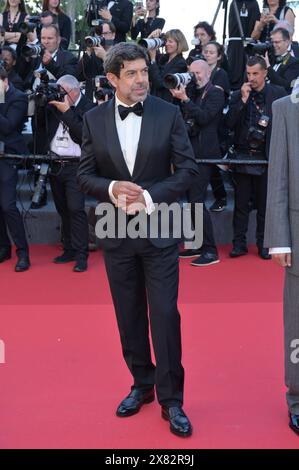 Cannes, France. 22 mai 2024. CANNES, FRANCE. 22 mai 2024 : Pierfrancesco Favino à la création du Comte de Monte-Cristo au 77ème Festival de Cannes. Crédit photo : Paul Smith/Alamy Live News Banque D'Images