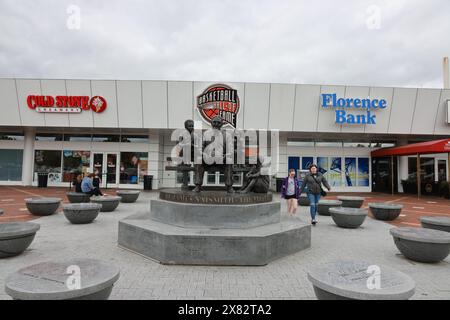 Springfield, Massachusetts, ma - Naismith Memorial Basketball Hall of Fame Banque D'Images