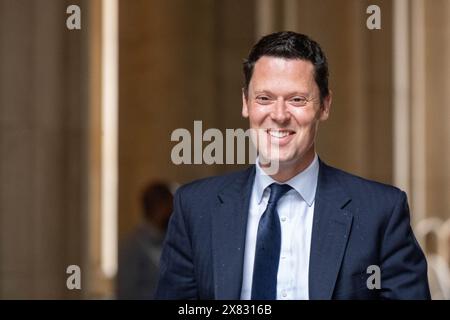 Londres, Royaume-Uni. 22 mai 2024. Alex Chalk, lord chancelier et secrétaire d'État à la Justice, arrive à une réunion du cabinet au 10 Downing Street London. Crédit : Ian Davidson/Alamy Live News Banque D'Images