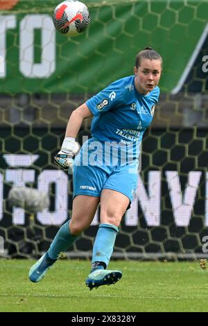 La gardienne Diede Lemey (1) de Fortuna Sittard photographiée lors d'un match de football féminin entre Ajax Amsterdam vrouwen et Fortuna Sittard lors de la finale de la Toto KNVB Beker Cup , le mercredi 20 mai 2024 à Tilburg , pays-Bas . PHOTO SPORTPIX | David Catry Banque D'Images