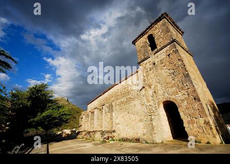 Église paroissiale de Santa Maria, Cotillas, Albacete, Castilla la Mancha Espagne, Banque D'Images