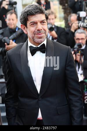 L’acteur italien Pierfrancesco Favino assiste à la première du comte de Monte Christo au 77e Festival de Cannes, France, le mercredi 22 mai 2024. Photo de Rune Hellestad/ UPI Banque D'Images