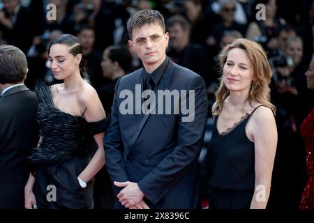 Cannes, France. 22 mai 2024. Raphaël Quenard assiste au tapis rouge du Comte de Monte-Cristo au 77e Festival de Cannes au Palais des Festivals le 22 mai 2024 à Cannes, France crédit : BTWImages/Alamy Live News Banque D'Images