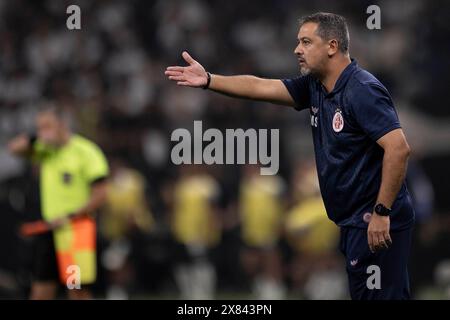 Sao Paulo, Brésil. 22 mai 2024. São PAULO, SP - 22.05 2024 : CORINTHIANS X AMÉRICA RN - Marquinhos Santos lors du match entre Corinthians x América RN qui s'est tenu au Neo Química Arena de São Paulo, SP. Le jeu est le deuxième valable pour la troisième phase de la Copa do Brasil 2024. (Photo : Marco Galvão/Fotoarena) crédit : Foto Arena LTDA/Alamy Live News Banque D'Images