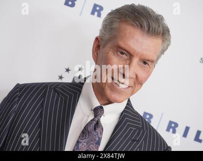 Los Angeles, États-Unis. 22 mai 2024. Michael Buffer arrive à la 13ème édition annuelle de la Fondation Sugar Ray Leonard BIG FIGHTERS, GRANDE CAUSE Charity Boxing Night tenue au Beverly Hilton à Beverly Hills, CA mercredi, ? 22 mai 2024. (Photo de Sthanlee B. Mirador/Sipa USA) crédit : Sipa USA/Alamy Live News Banque D'Images