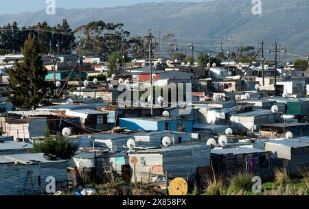 Tulbagh Western Cape Afrique du Sud. 23.04. 2024. Aperçu d'un canton dans la région de Tulgbagh Western Cape. Banque D'Images