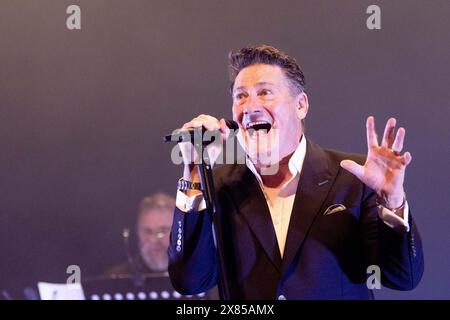 Ancône, Italie. 21 mai 2024. Tony Hadley crédit : Agence photo indépendante/Alamy Live News Banque D'Images