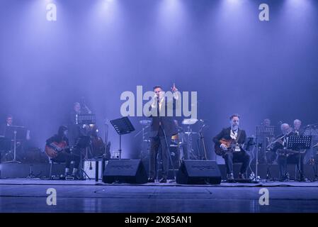 Ancône, Italie. 21 mai 2024. Tony Hadley crédit : Agence photo indépendante/Alamy Live News Banque D'Images