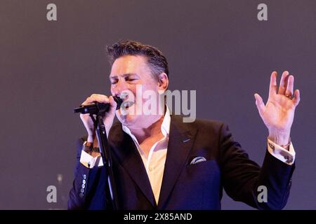 Ancône, Italie. 21 mai 2024. Tony Hadley crédit : Agence photo indépendante/Alamy Live News Banque D'Images