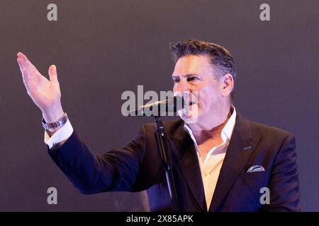 Ancône, Italie. 21 mai 2024. Tony Hadley crédit : Agence photo indépendante/Alamy Live News Banque D'Images