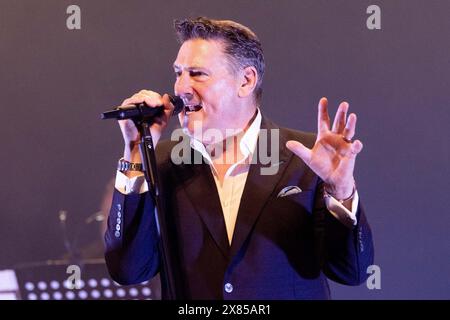 Ancône, Italie. 21 mai 2024. Tony Hadley crédit : Agence photo indépendante/Alamy Live News Banque D'Images