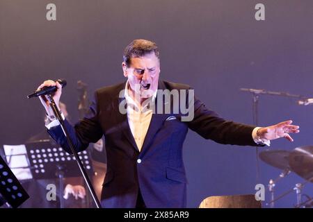 Ancône, Italie. 21 mai 2024. Tony Hadley crédit : Agence photo indépendante/Alamy Live News Banque D'Images