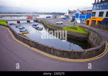 Le port de Portrush en Irlande du Nord Banque D'Images