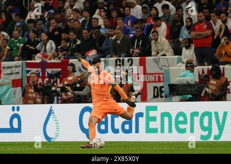Doha, Qatar. 10e. Décembre 2022. Hugo Lloris en action lors du match entre France vs Angleterre, quarts de finale, Coupe du monde de la FIFA Qatar 2022. Banque D'Images