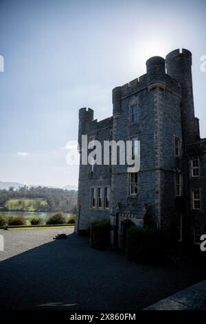 Château de Castlewellan dans Castlewellan Forest Park County Down Banque D'Images