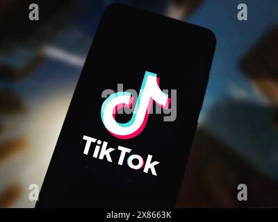 SUQIAN, CHINE - 24 MAI 2024 - TikTok licencie des employés cette semaine, Suqian, province du Jiangsu, Chine, 23 mai 2024. Banque D'Images