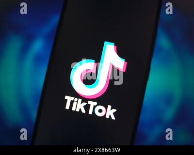 SUQIAN, CHINE - 24 MAI 2024 - TikTok licencie des employés cette semaine, Suqian, province du Jiangsu, Chine, 23 mai 2024. Banque D'Images