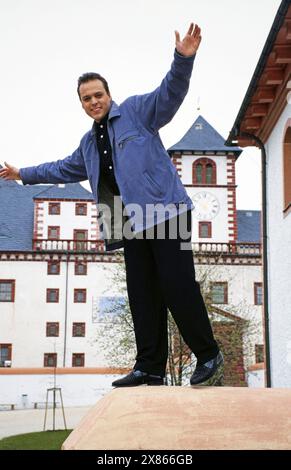 Frans Bauer, Niederländischer Schlagersänger und Moderator, Deutschland 2001. Banque D'Images