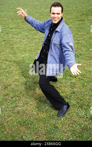 Frans Bauer, Niederländischer Schlagersänger und Moderator, Deutschland 2001. Banque D'Images