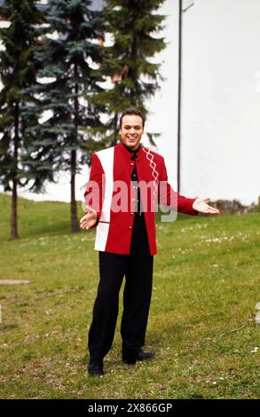 Frans Bauer, Niederländischer Schlagersänger und Moderator, Deutschland 2001. Banque D'Images