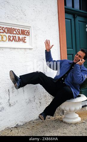 Frans Bauer, Niederländischer Schlagersänger und Moderator, Deutschland 2001. Banque D'Images