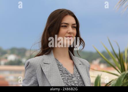 Cannes, France. 23 mai 2024. Anamaria Vartolomei à la tournée photo du Comte de Monte Cristo (le Comte de Monte-Cristo) au 77ème Festival de Cannes. Crédit : Doreen Kennedy/Alamy Live News. Banque D'Images