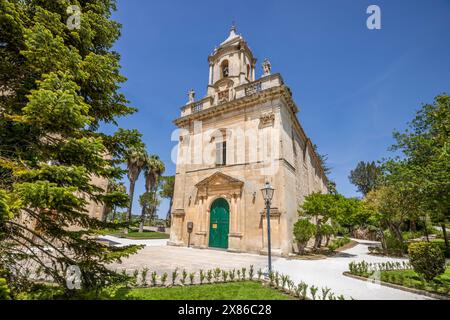 L'église de San Giacomo à Giardino Ibleo, Ragusa Ibla, Sicile Banque D'Images