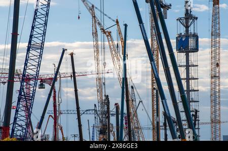 Bauma 2022 Bauma 2022 - Die größte Messe für Baumaschinen, Bergbaumaschinen und Baufahrzeuge in München München Bayern Deutschland *** Bauma 2022 Bauma 2022 le plus grand salon des engins de chantier, machines minières et véhicules de chantier à Munich Munich Bavière Allemagne Banque D'Images