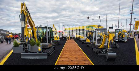 Bauma 2022 Bauma 2022 - Die größte Messe für Baumaschinen, Bergbaumaschinen und Baufahrzeuge in München München Bayern Deutschland *** Bauma 2022 Bauma 2022 le plus grand salon des engins de chantier, machines minières et véhicules de chantier à Munich Munich Bavière Allemagne Banque D'Images