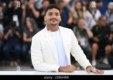 Cannes, France. 23 mai 2024. Iago Xavier présent au Motel Destino Photocall dans le cadre du 77ème Festival International du film de Cannes à Cannes, France, le 23 mai 2024. Photo Aurore MARECHAL/ABACAPRESS. COM Credit : Abaca Press/Alamy Live News Banque D'Images